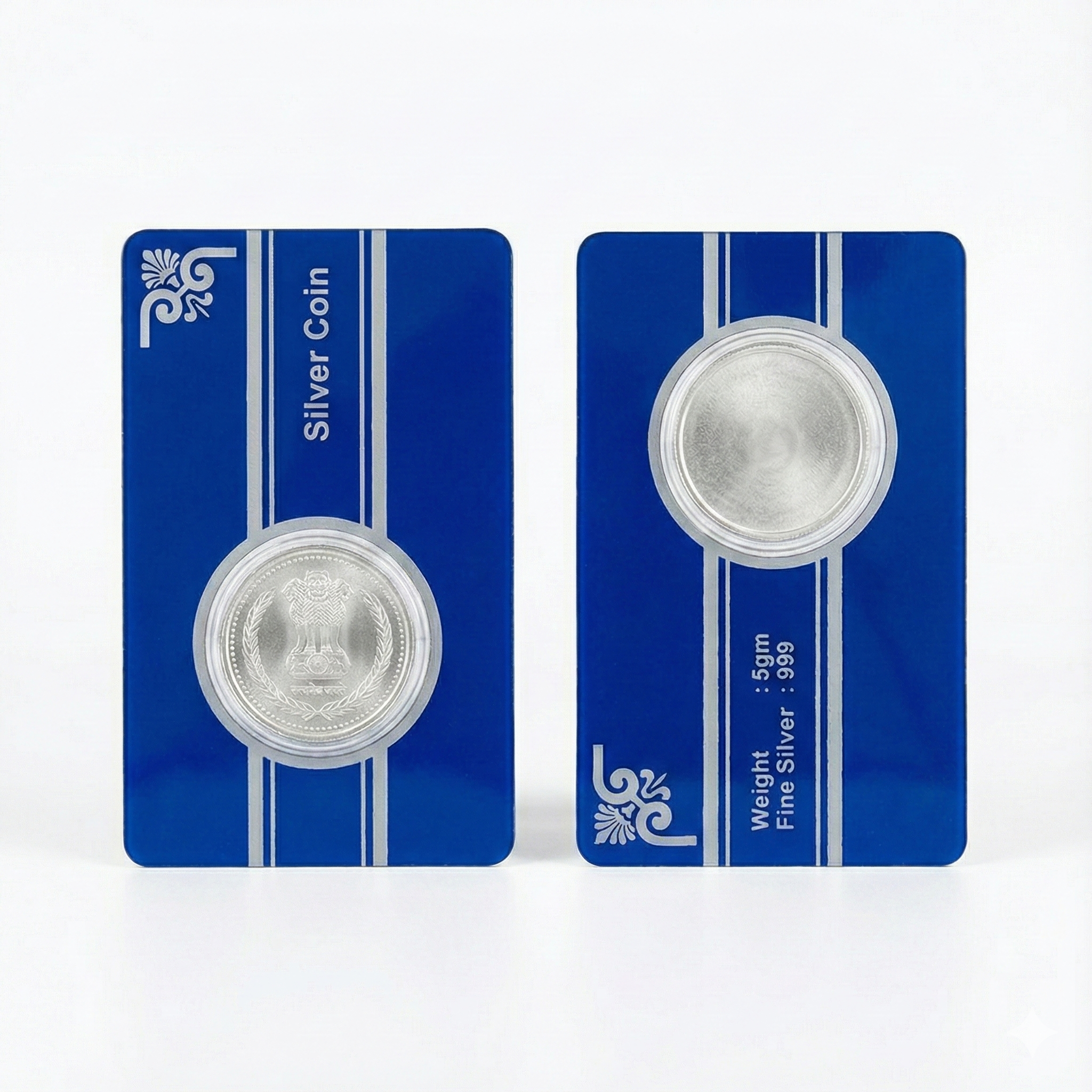 Silver Coin Card Pack - Packaging | Dinanath & Sons Chandni Chowk
