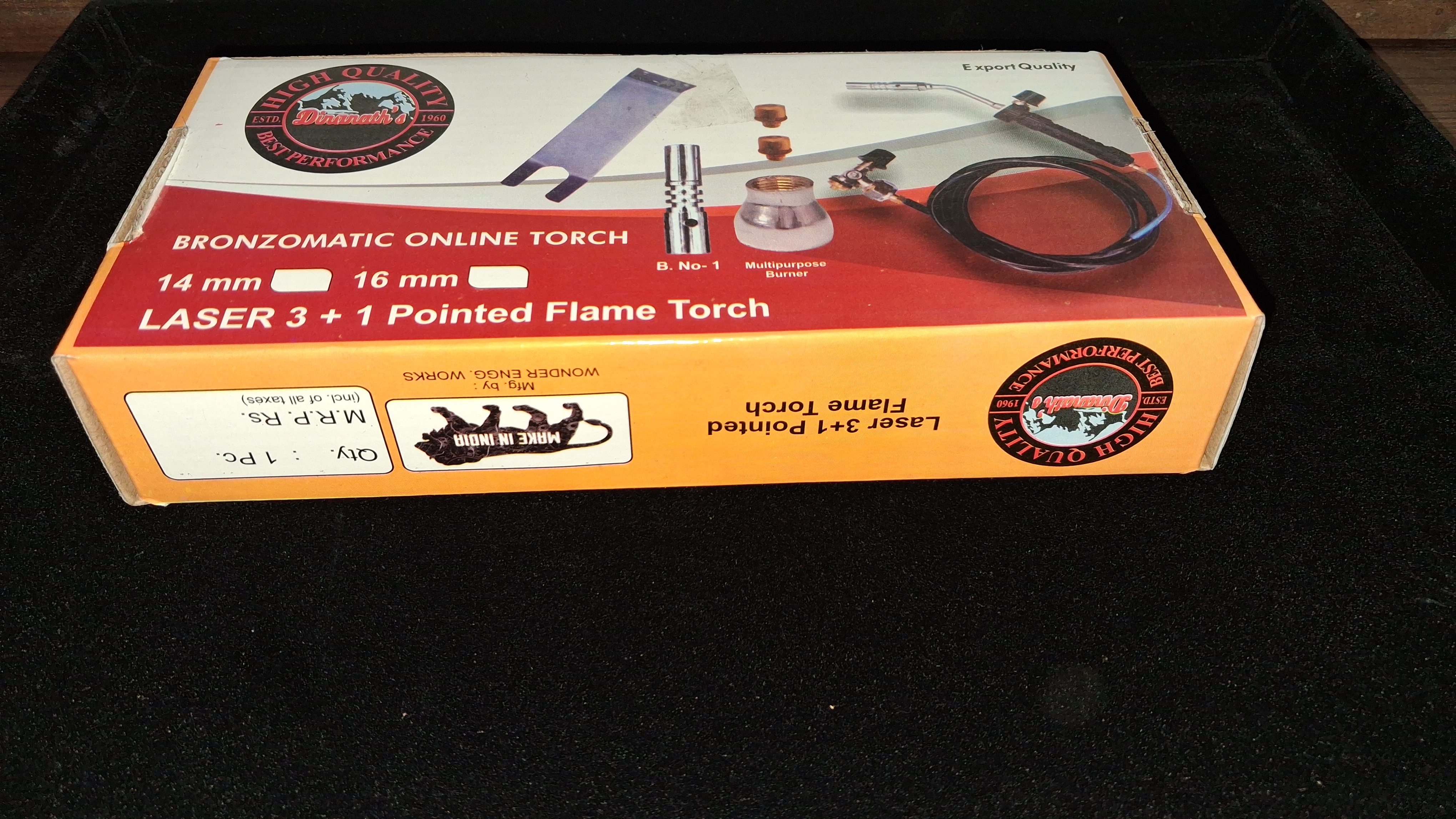 Laser 3 + 1 Pointed Flame Torch - Tools | Dinanath & Sons Chandni Chowk