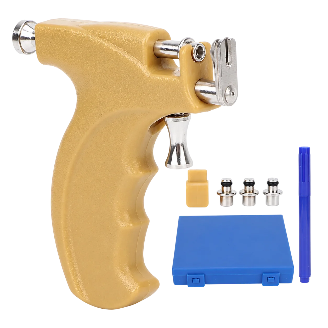 Ear and nose piercing gun with different piercing sizes. - Tools | Dinanath & Sons Chandni Chowk