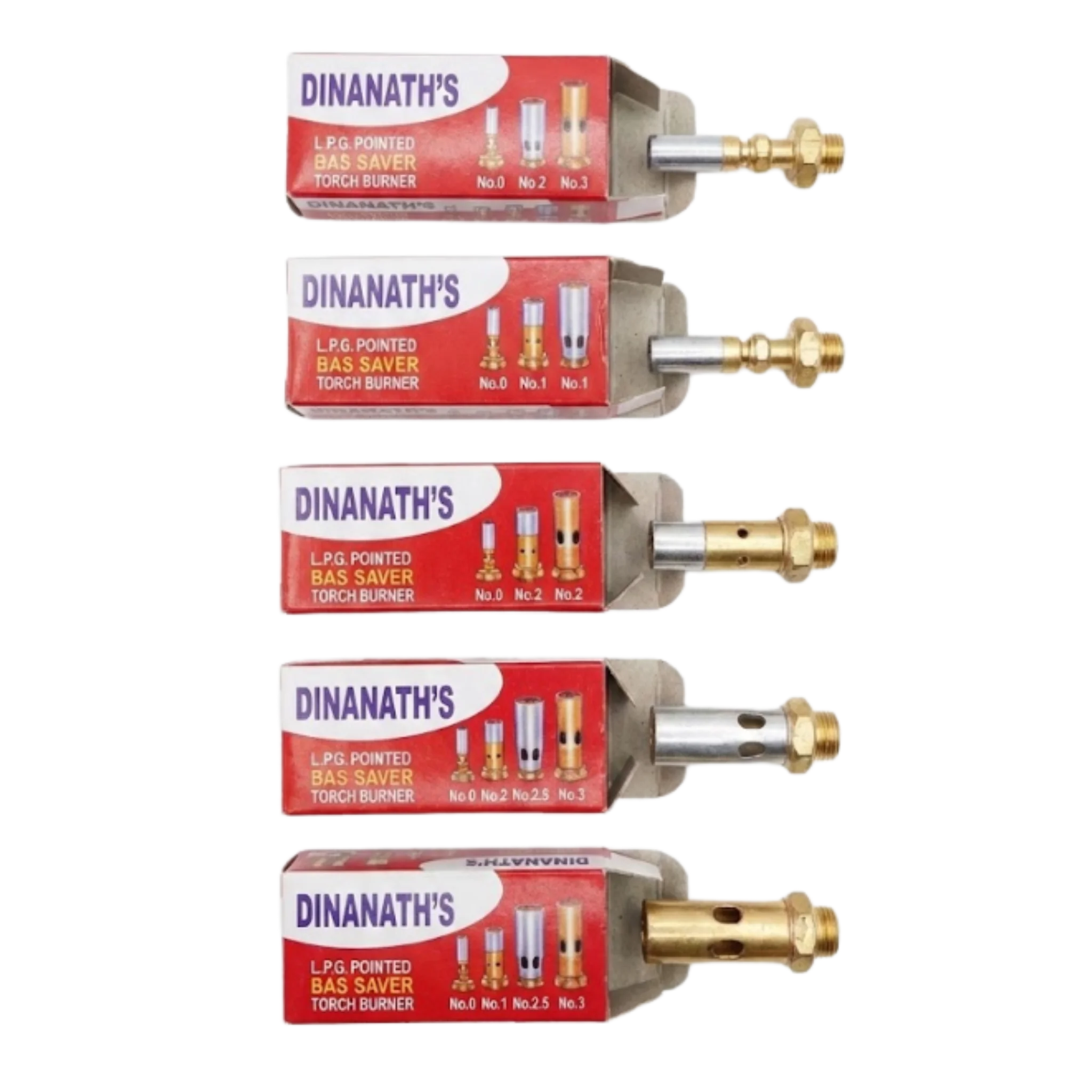 Dinanath's LPG heating torch burners