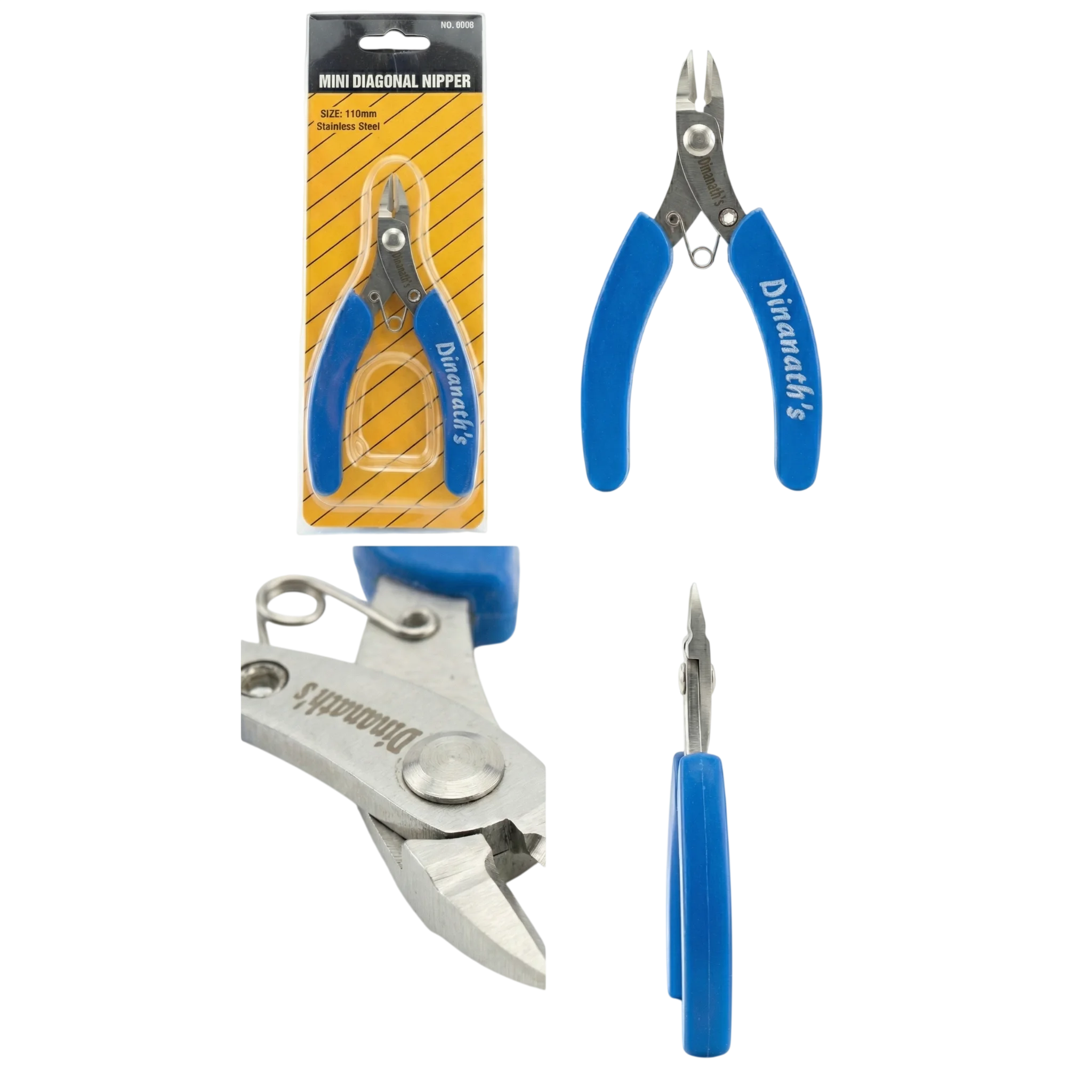 Dinanath's Stainless Steel Mini Diagonal Nipper