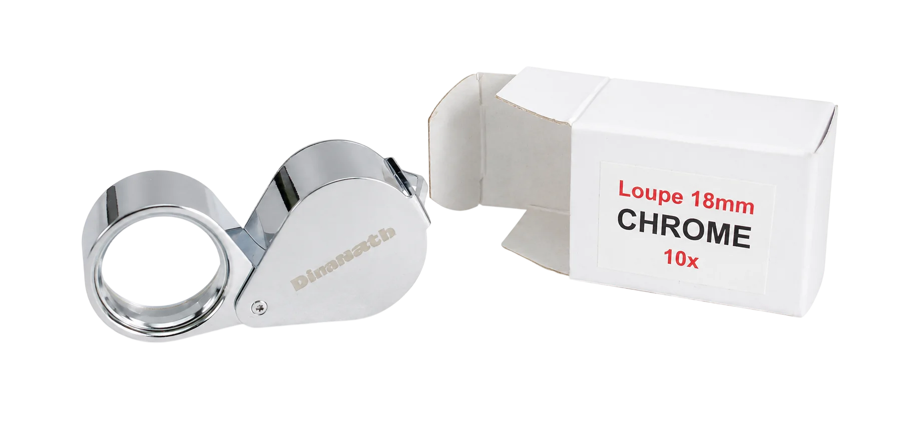 Dinanath's loupe 18mm 10x magnification (chrome) - Tools | Dinanath & Sons Chandni Chowk