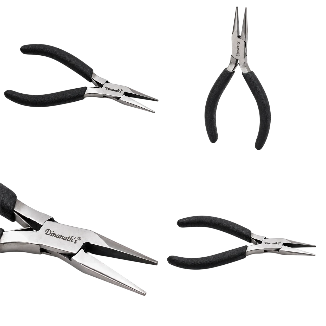 Dinanath's black half round plier Mini