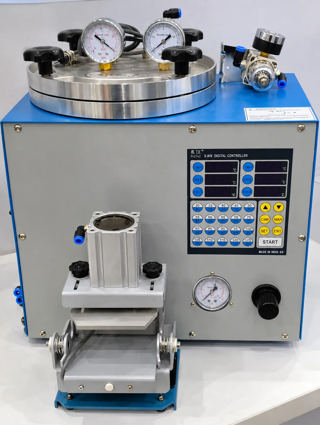 Digital Auto Clamp Vacuum Wax Injector for Lost-Wax Casting - Casting & Metallurgy | Dinanath & Sons Chandni Chowk
