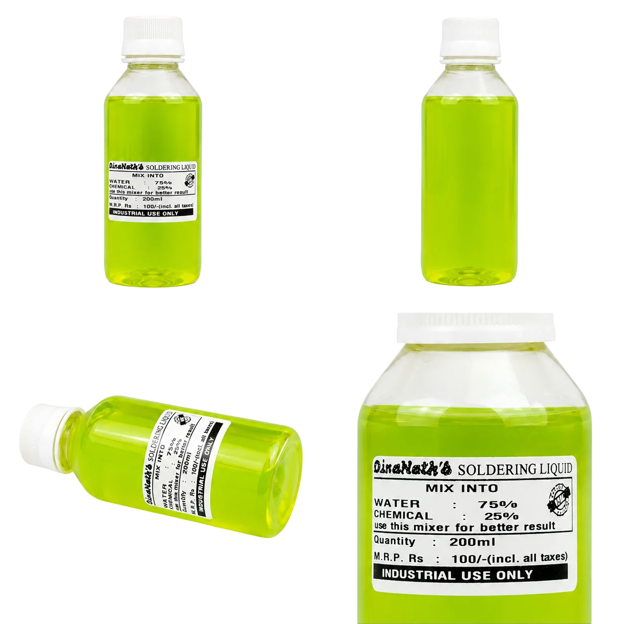Dinanath's brand soldering liquid