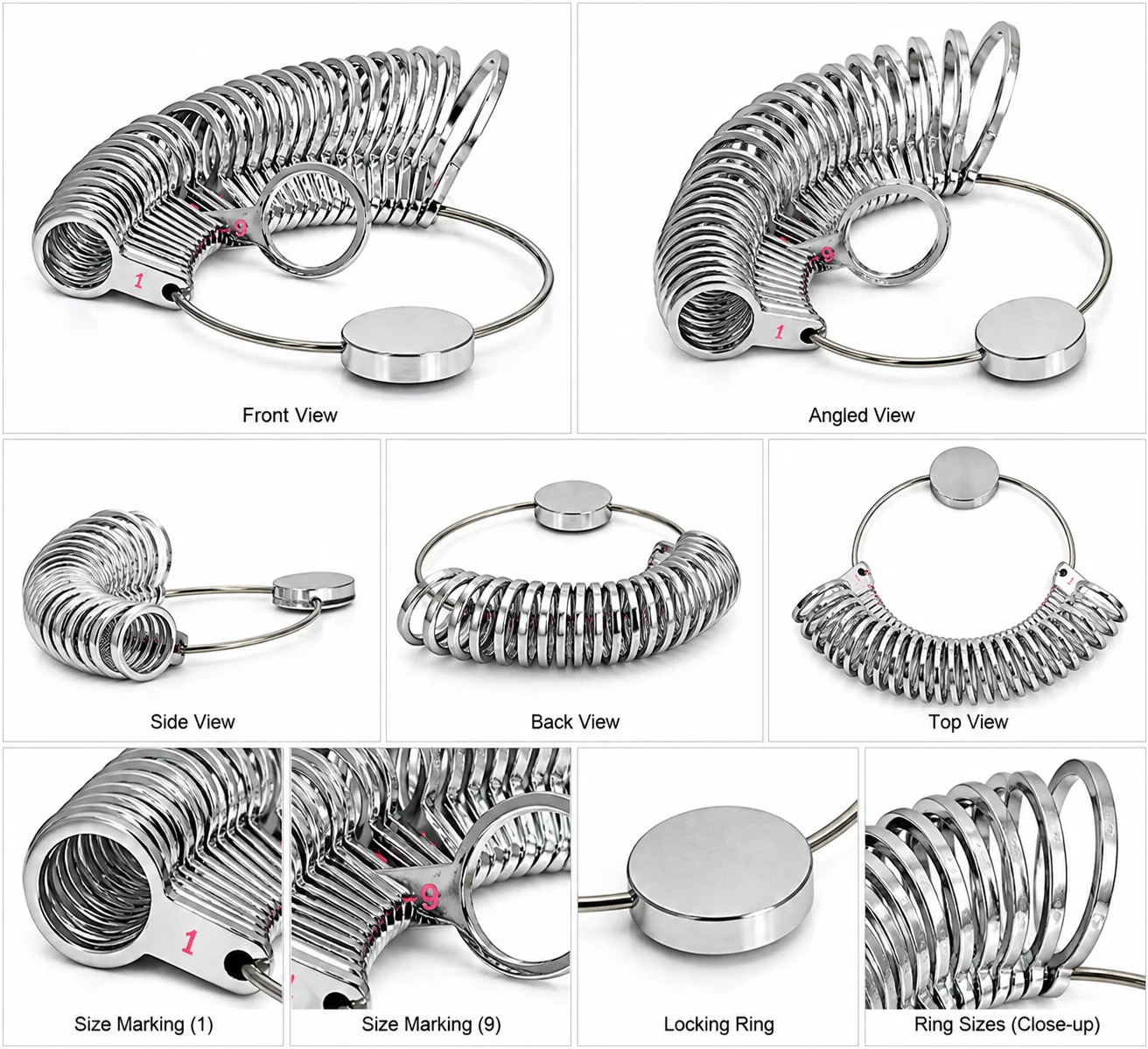 Steel Ring Size thumbnail 2
