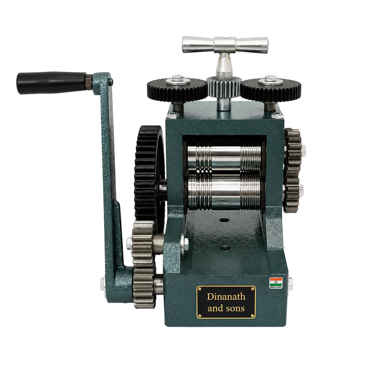 3" Manual Combination Rolling Mill Machine for Gold & Silver thumbnail 2