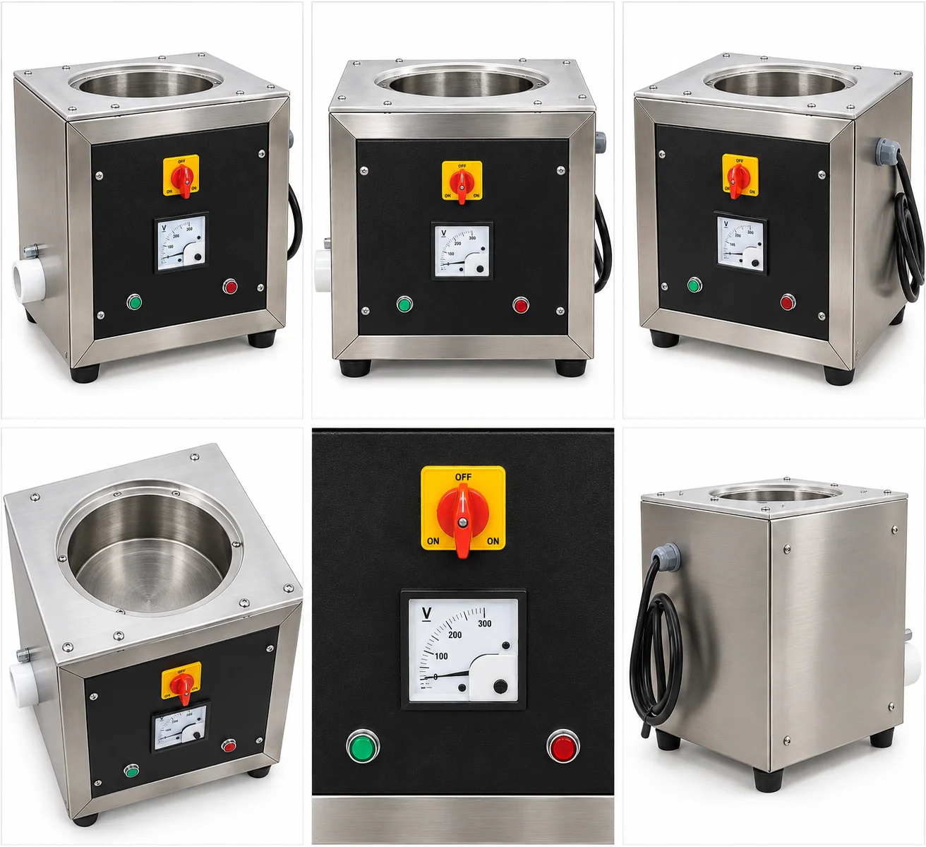 Magnetic polishing machine
