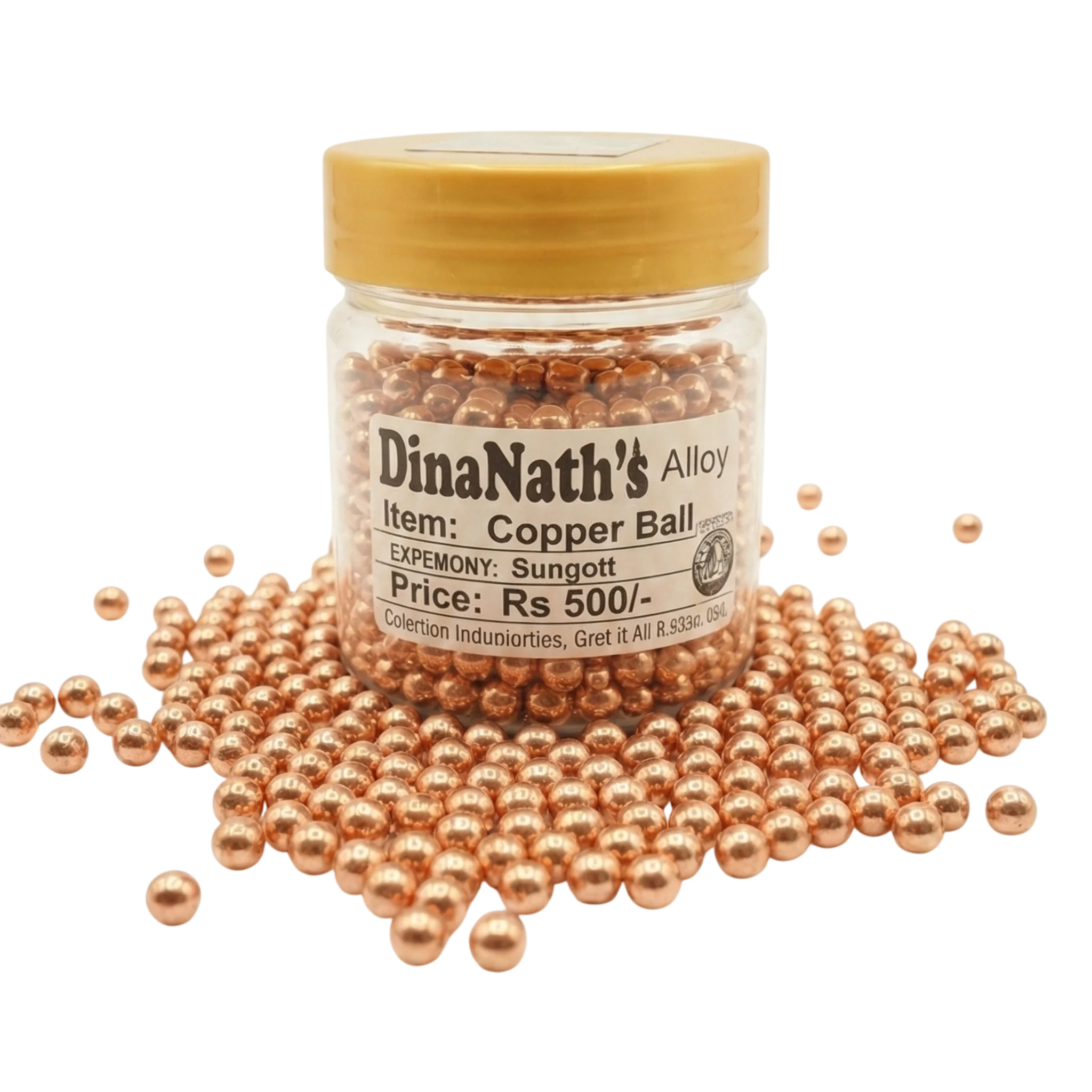 Dinanath's Copper Balls Alloy - Consumables | Dinanath & Sons Chandni Chowk