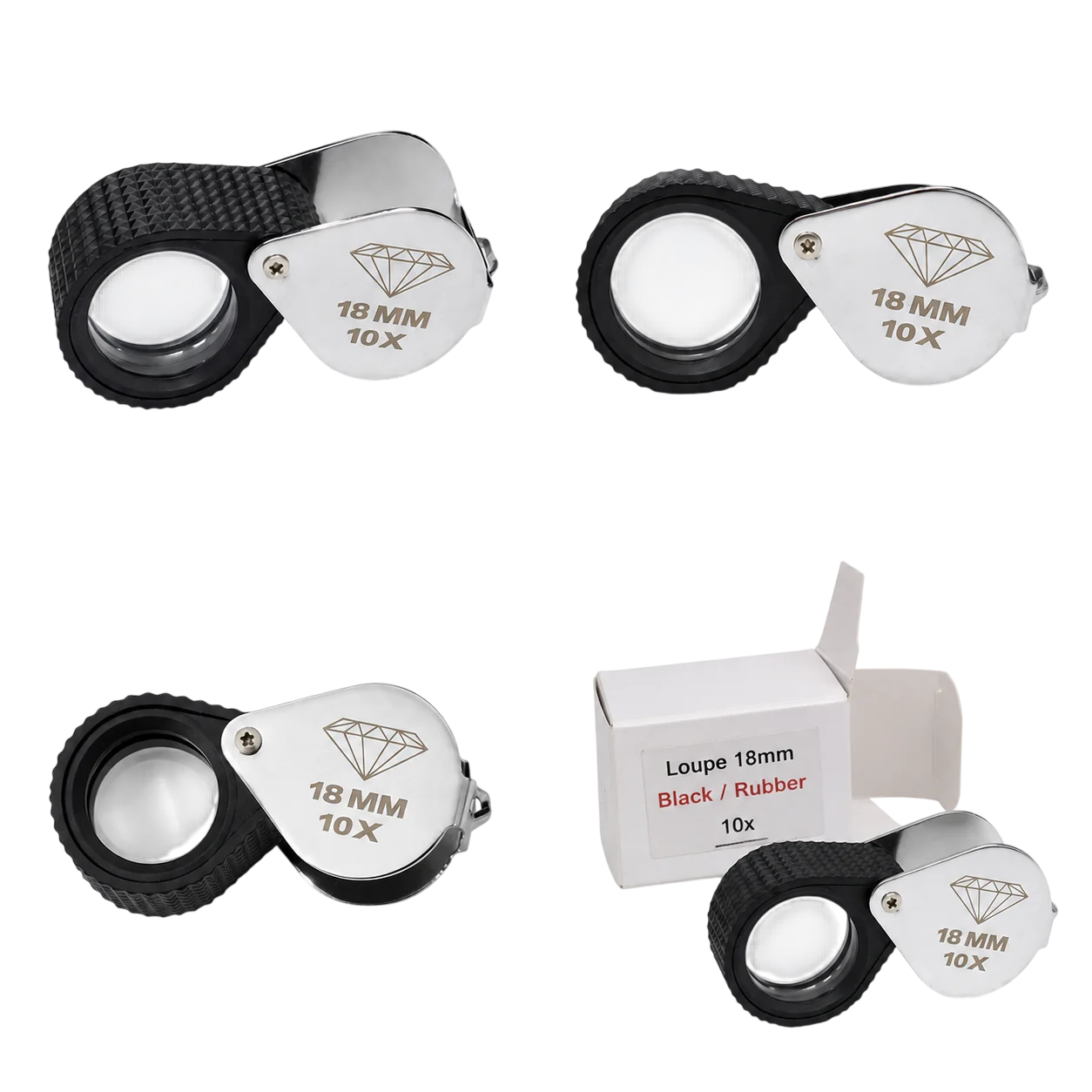 DinaNath's jewelers eye loupe 18mm 10x magnification thumbnail 2