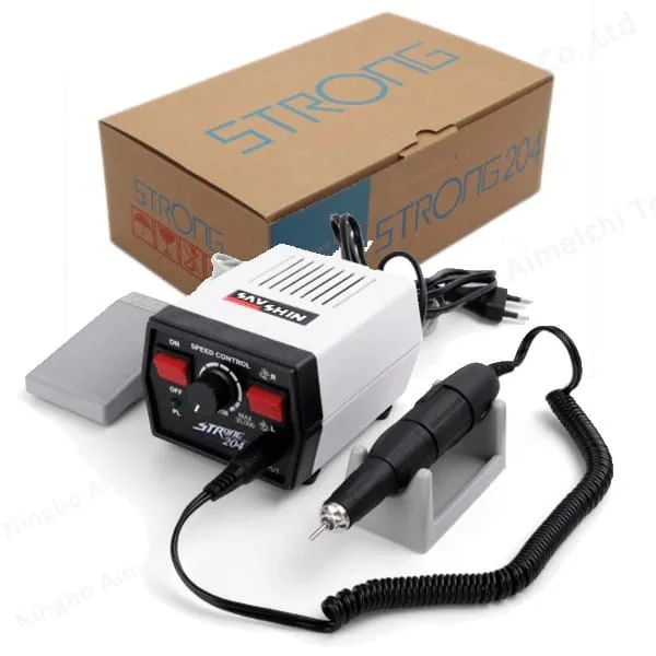 Saeshin Strong 204 Micro Motor Polish And Grinding Machine for jewellery polish